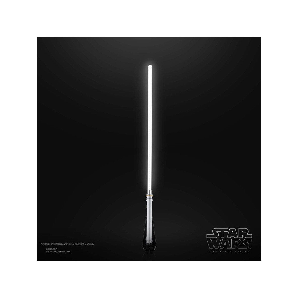 Hasbro - Spada laser Ahsoka Tano Force Fx - Serie nera Replica Elite