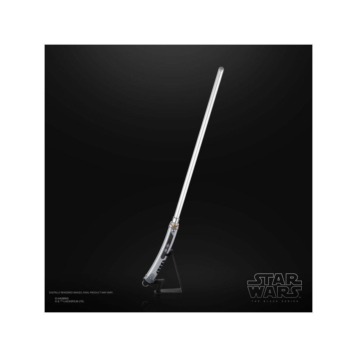 Hasbro - Spada laser Ahsoka Tano Force Fx - Serie nera Replica Elite