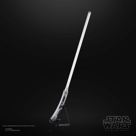 Hasbro - Spada laser Ahsoka Tano Force Fx - Serie nera Replica Elite