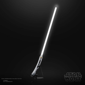 Hasbro - Spada laser Ahsoka Tano Force Fx - Serie nera Replica Elite