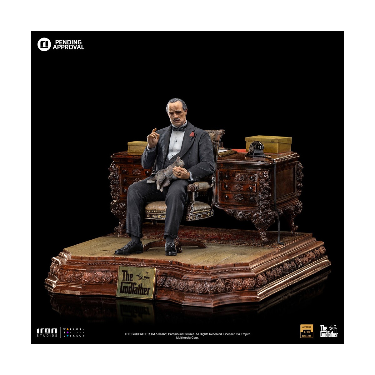 Iron Studios - Il Padrino - Don Vito Corleone 1/10 Deluxe Art Scale