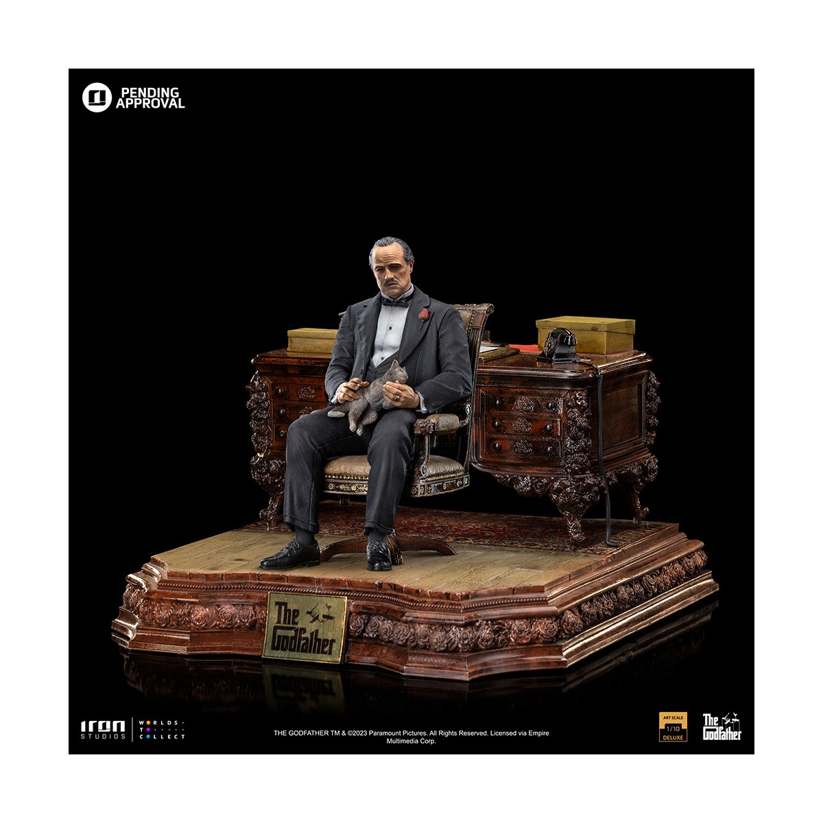 Iron Studios - Il Padrino - Don Vito Corleone 1/10 Deluxe Art Scale