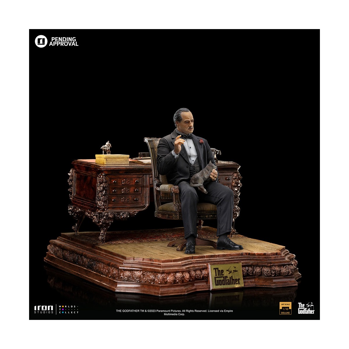 Iron Studios - Il Padrino - Don Vito Corleone 1/10 Deluxe Art Scale