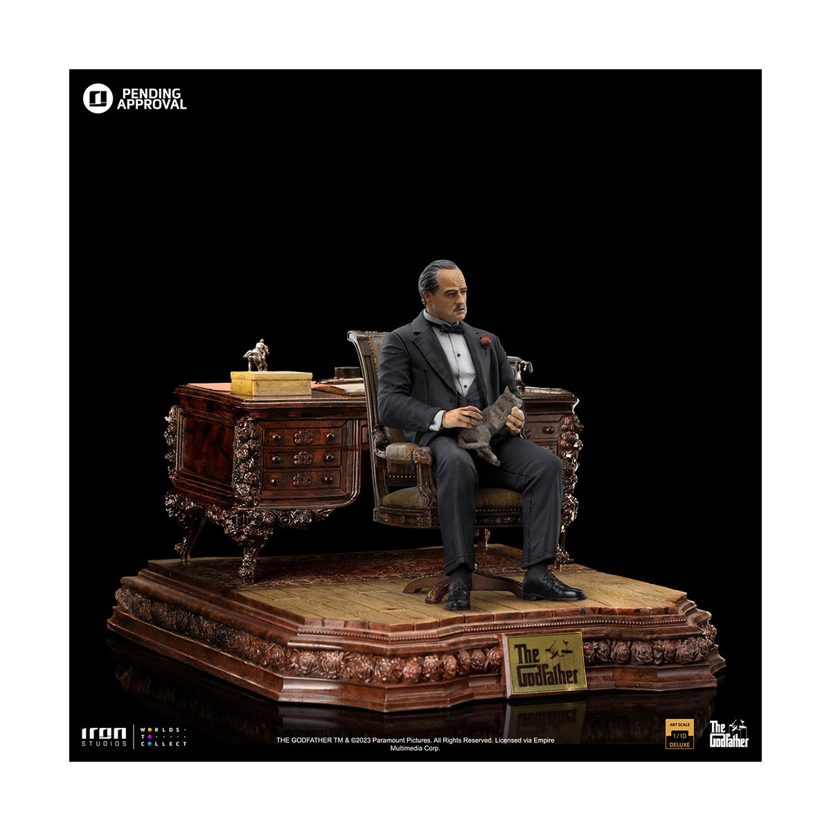 Iron Studios - Il Padrino - Don Vito Corleone 1/10 Deluxe Art Scale