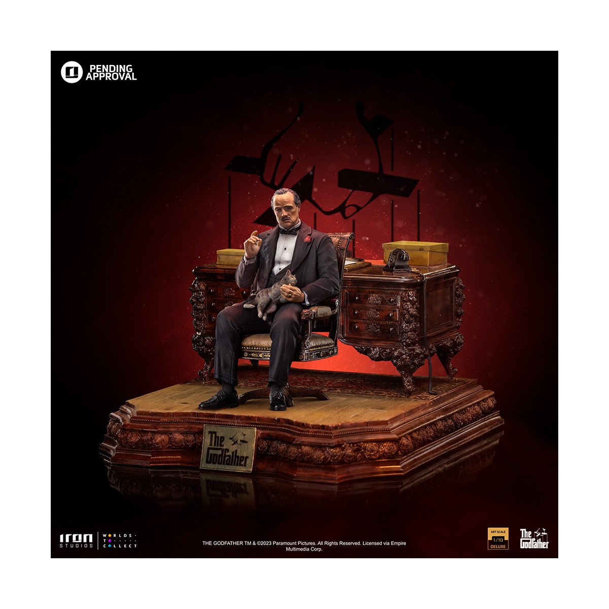 Iron Studios - Il Padrino - Don Vito Corleone 1/10 Deluxe Art Scale