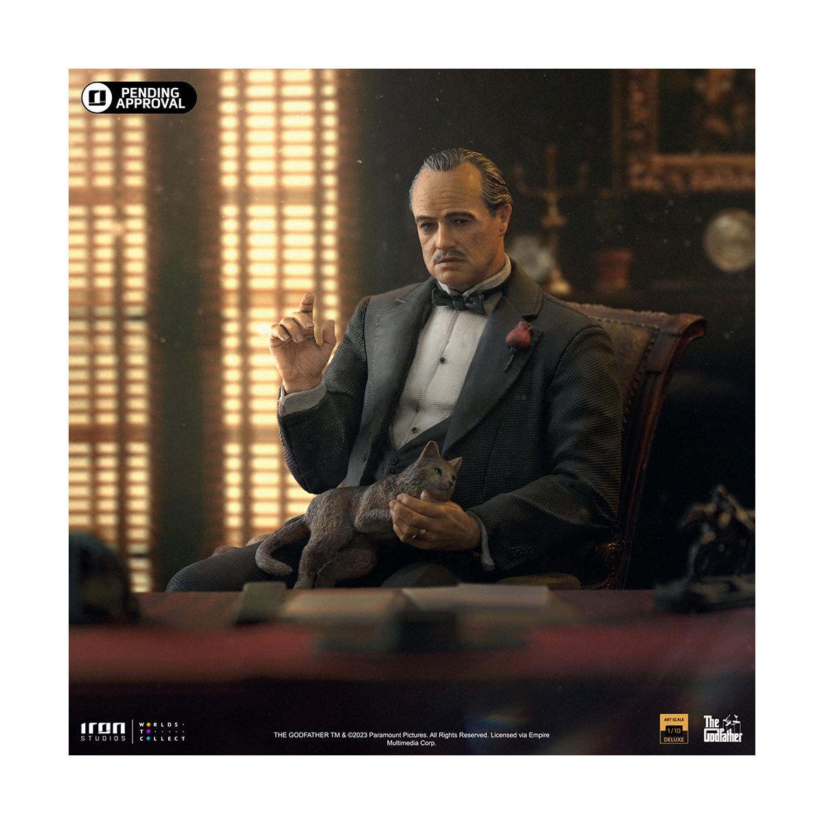 Iron Studios - Il Padrino - Don Vito Corleone 1/10 Deluxe Art Scale
