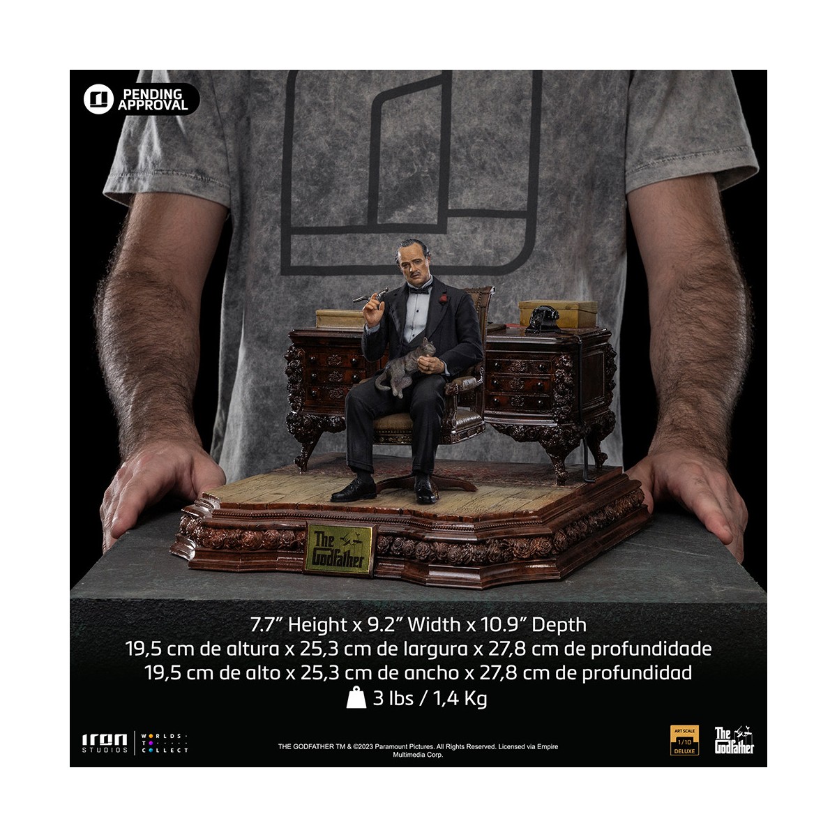 Iron Studios - Il Padrino - Don Vito Corleone 1/10 Deluxe Art Scale
