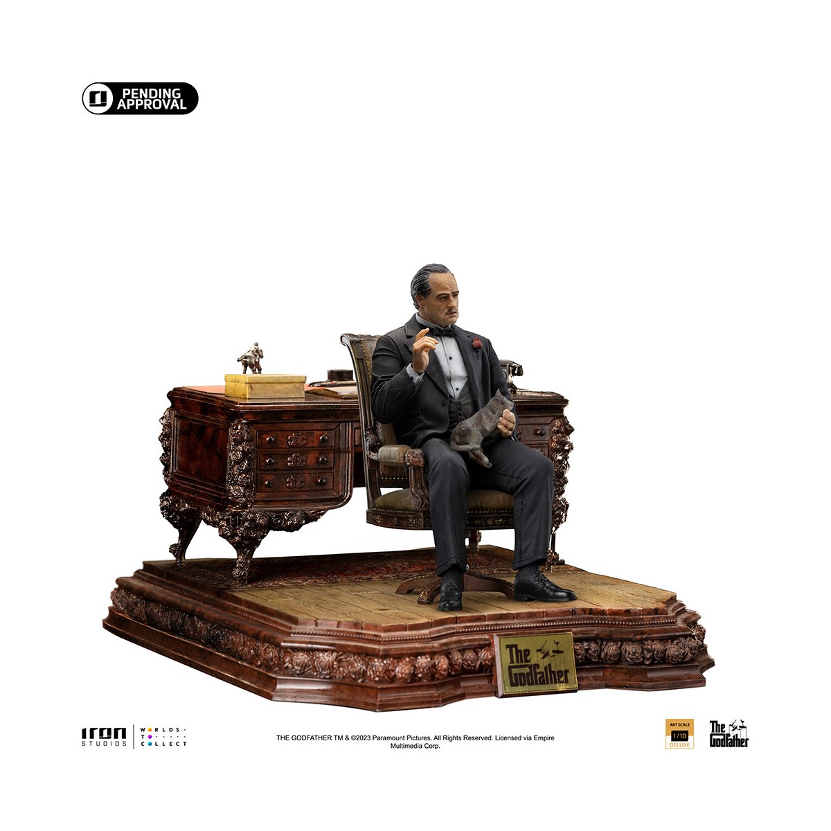Iron Studios - Il Padrino - Don Vito Corleone 1/10 Deluxe Art Scale
