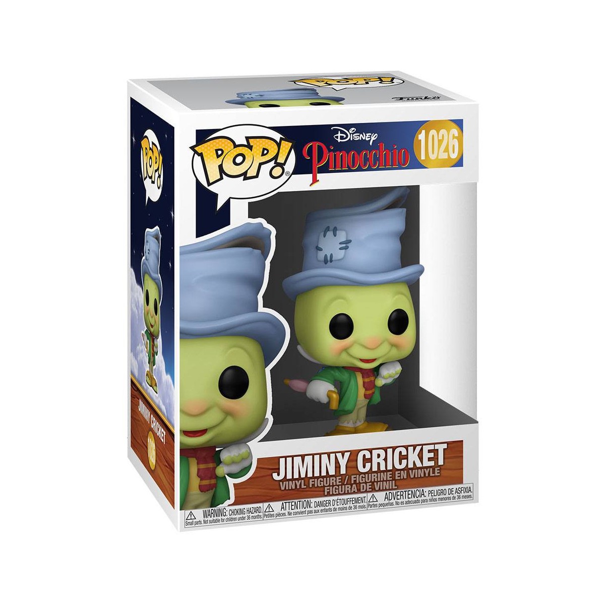 Funko POP! Disney 1026 - Grillo Parlante - Pinocchio 80° Anniversario