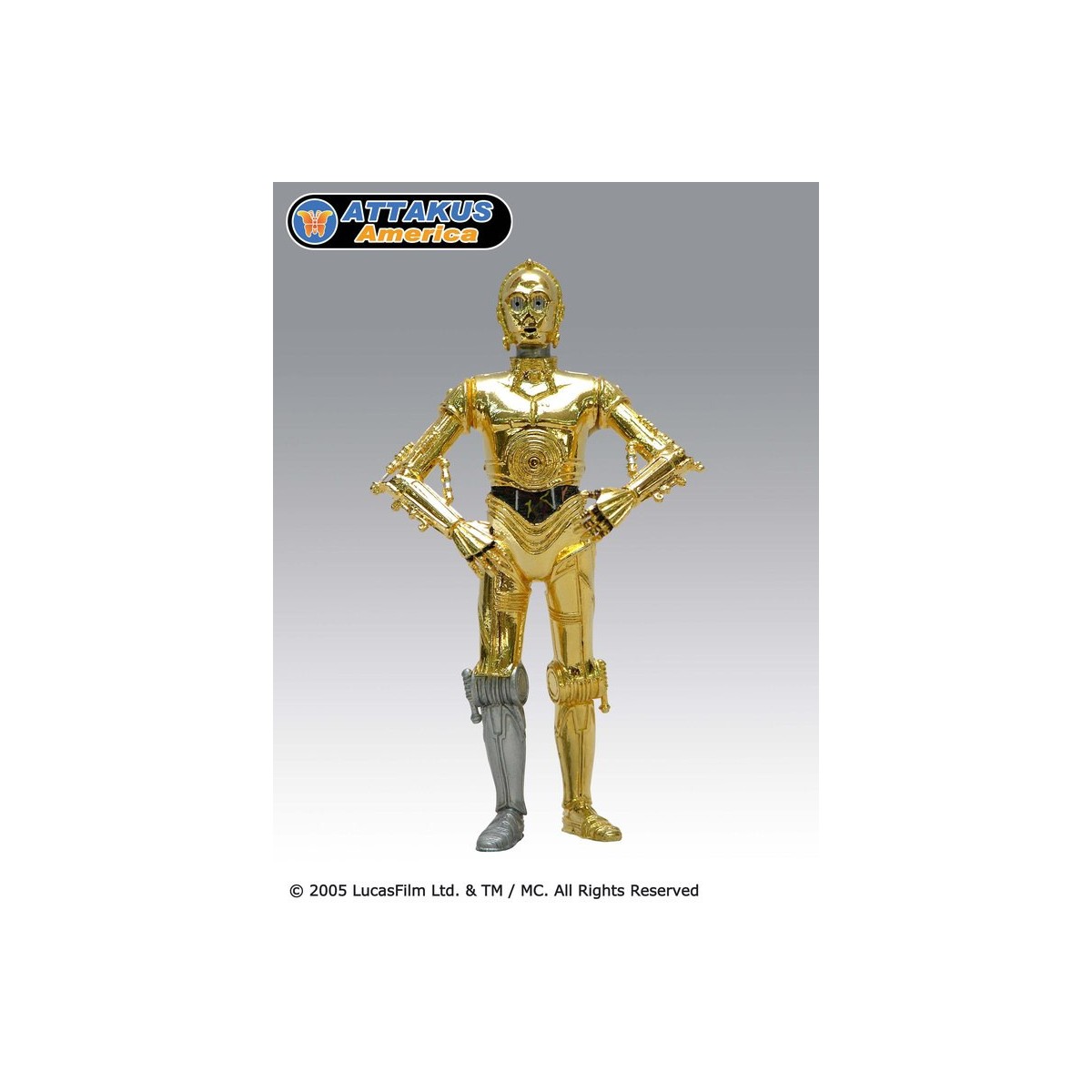 Attakus Métal - C3PO