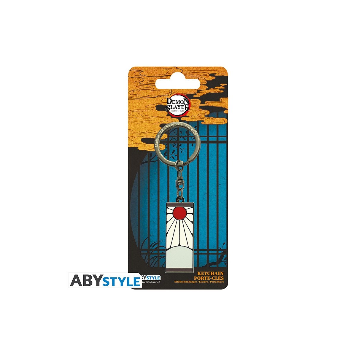 ABYstyle DEMON SLAYER - Portachiavi con orecchini Tanjiro