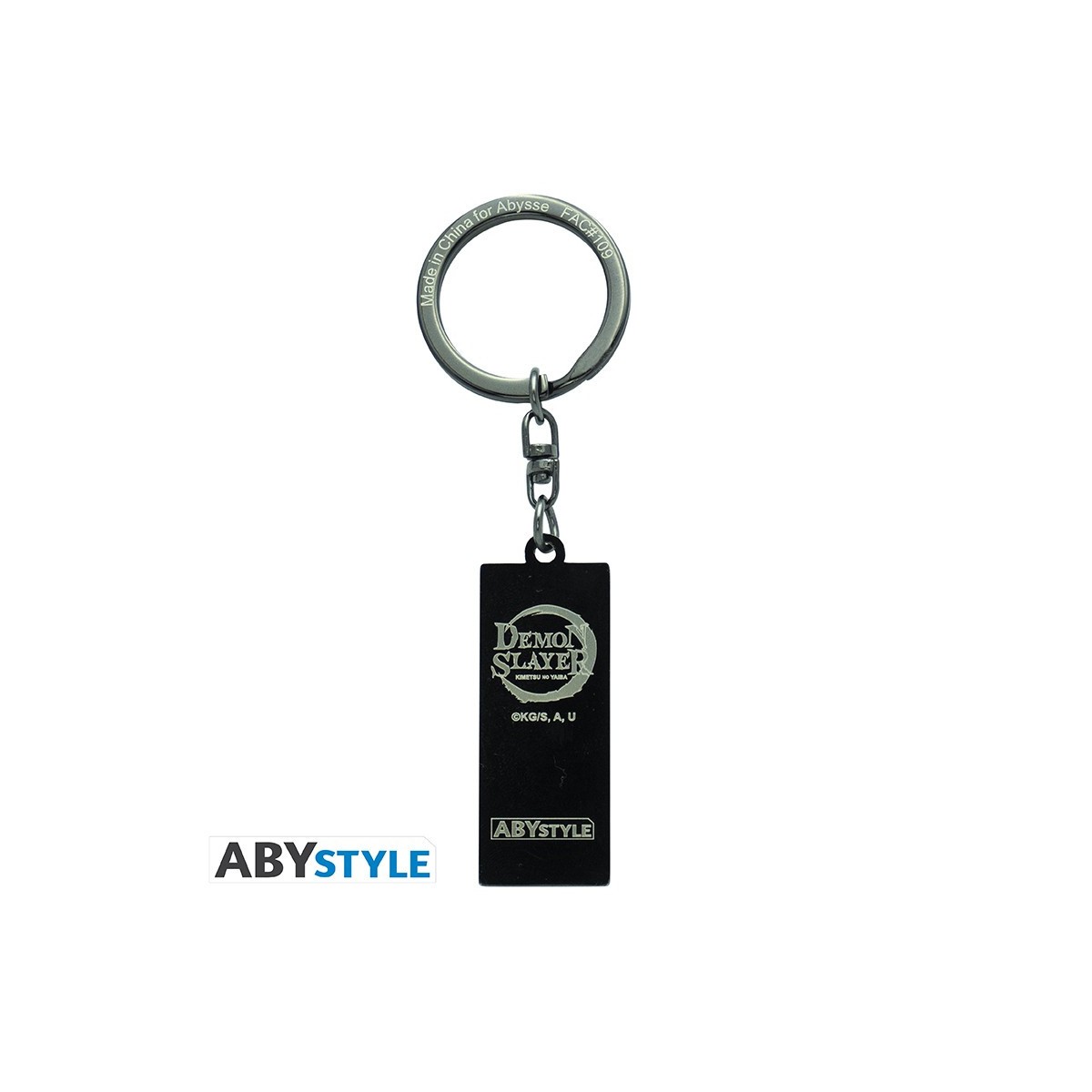 ABYstyle DEMON SLAYER - Portachiavi con orecchini Tanjiro