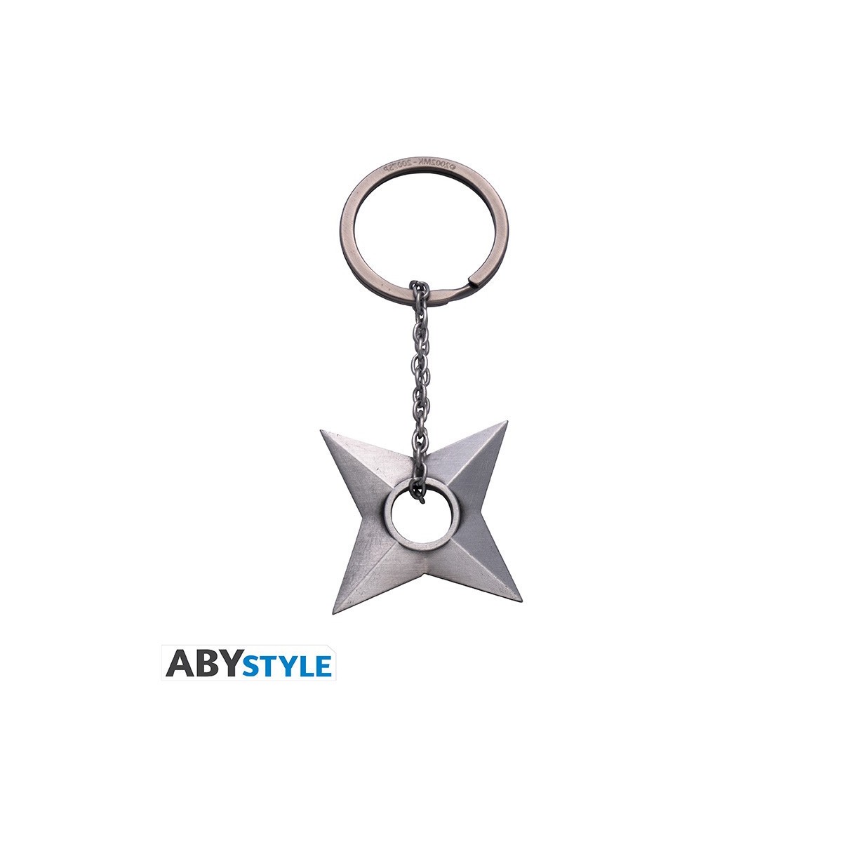 ABYstyle NARUTO SHIPPUDEN - Anello portachiavi 3D "Shuriken Konoha