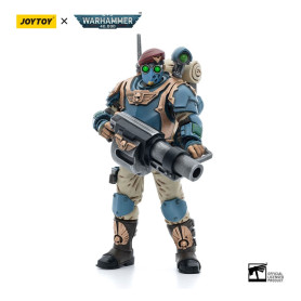 JoyToy Space Marine - Astra Militarum Tempestus - Squadra Scions 55Th Kappic Eagles Grenadier 1/18 - Warhammer 40K