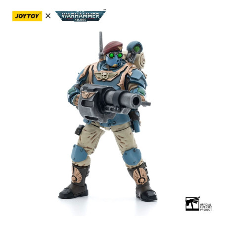 JoyToy Space Marine - Astra Militarum Tempestus - Squadra Scions 55Th Kappic Eagles Grenadier 1/18 - Warhammer 40K