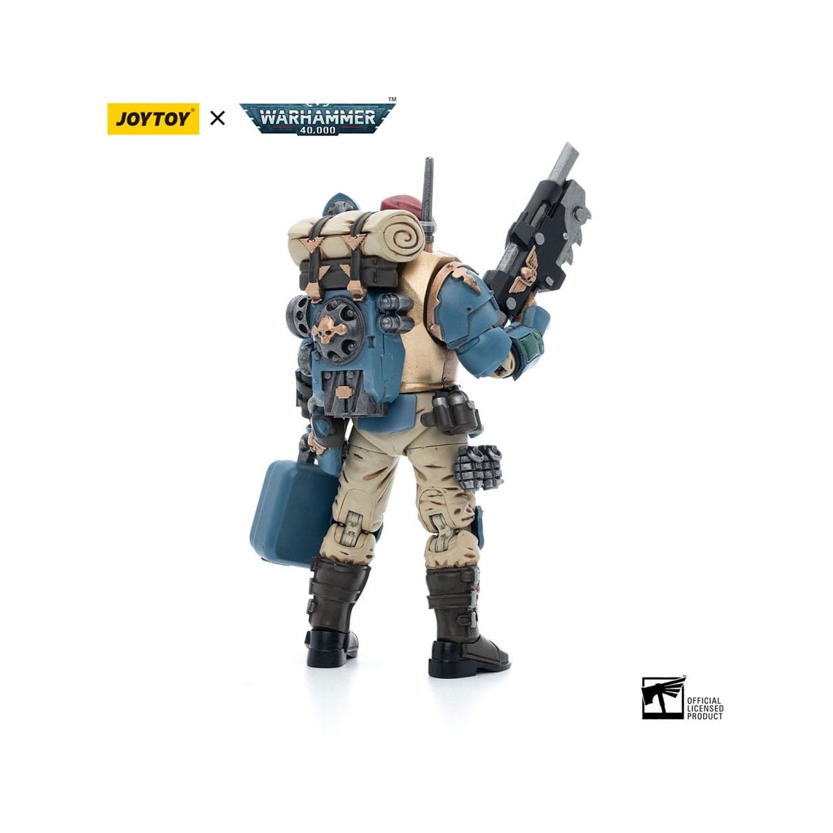 JoyToy Space Marines - Astra Militarum Tempestus - Squadra Scions 55Th Kappic Eagles Medic 1/18 - Warhammer 40K