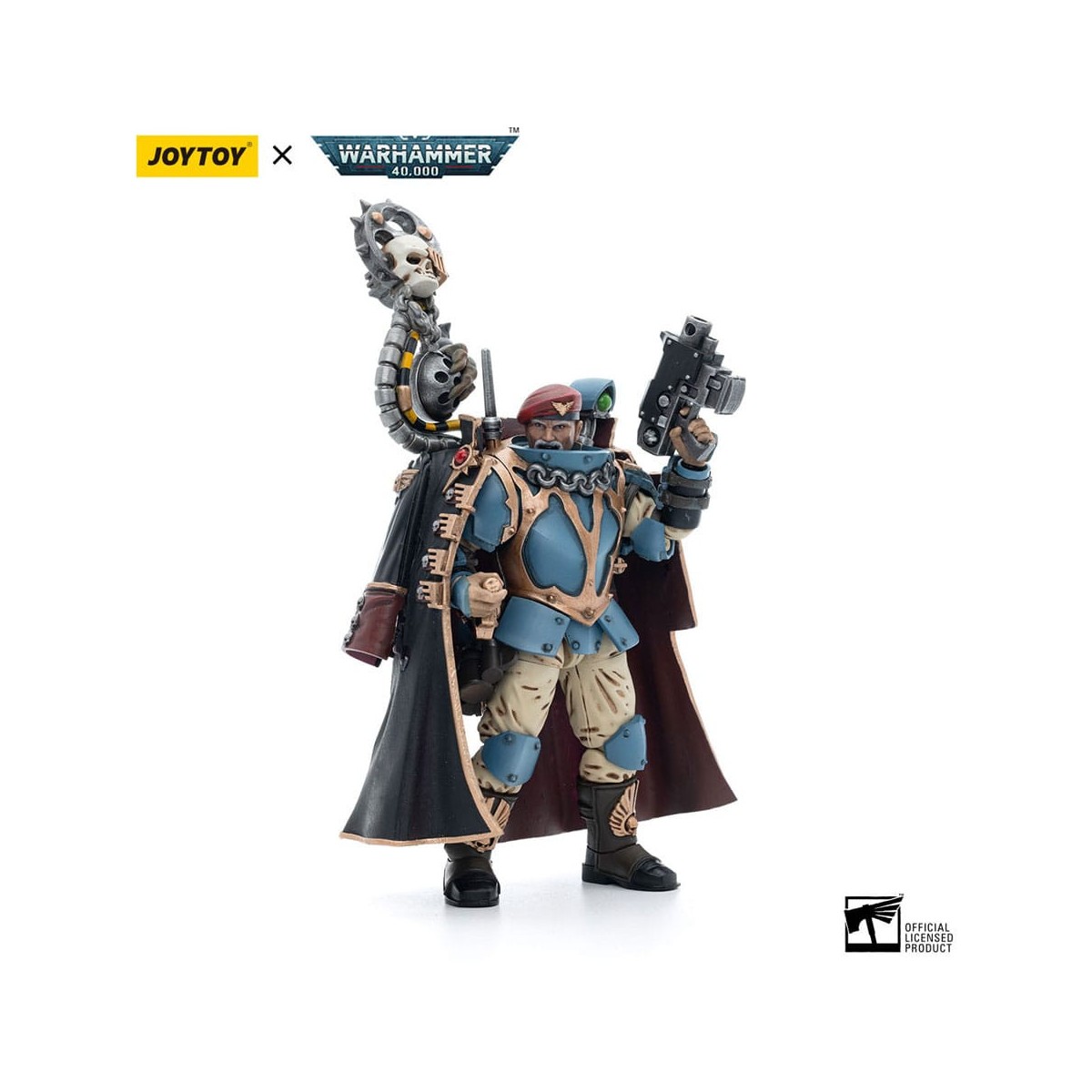 JoyToy Space Marine - Astra Militarum Tempestus - Squadra Scions 55Th Aquile Kappic Tempestor Prime 1/18 - Warhammer 40K