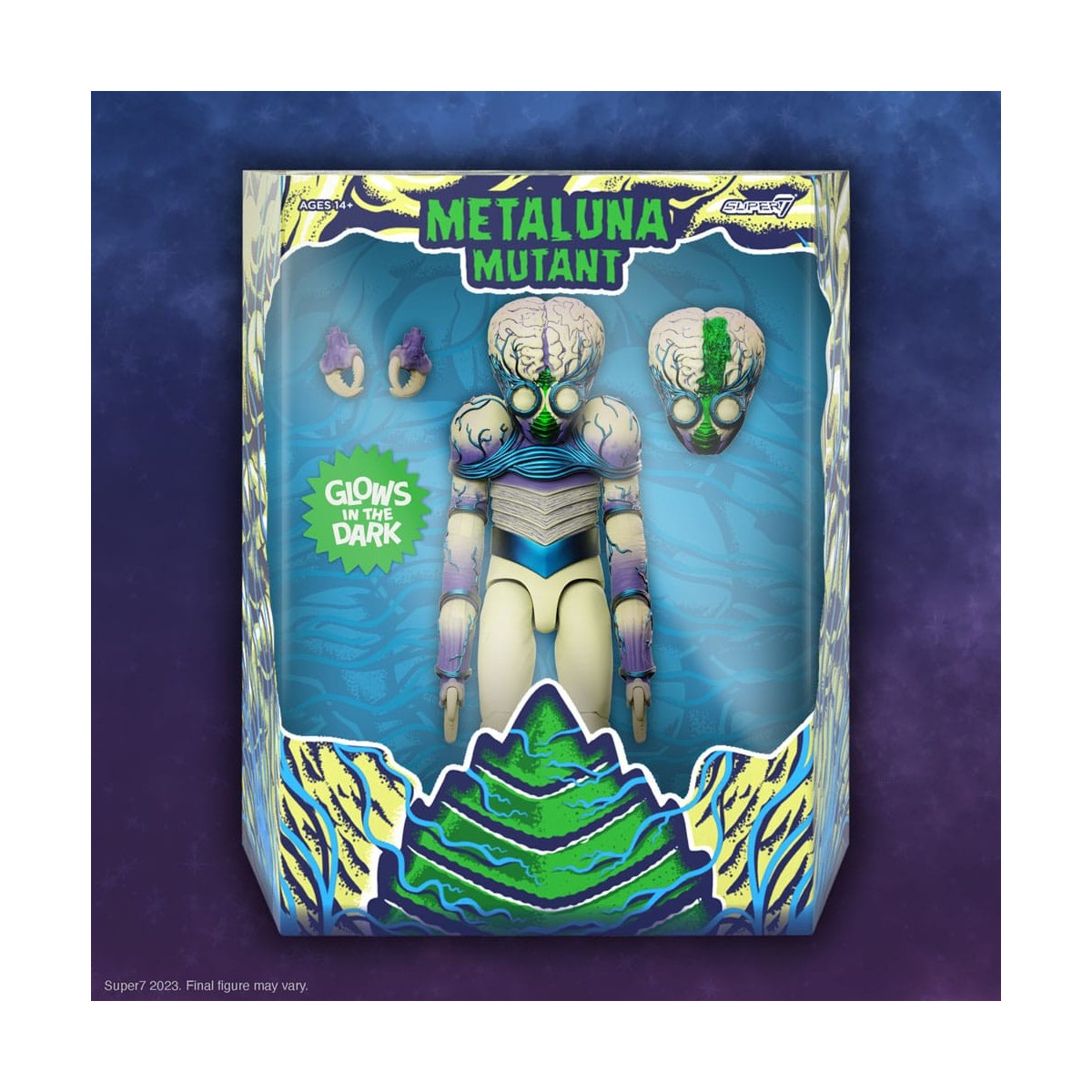 Super 7 - Mostri universali - Ultimates Metaluna Mutant Blue Glow (Glow in the Dark) Ondata 2