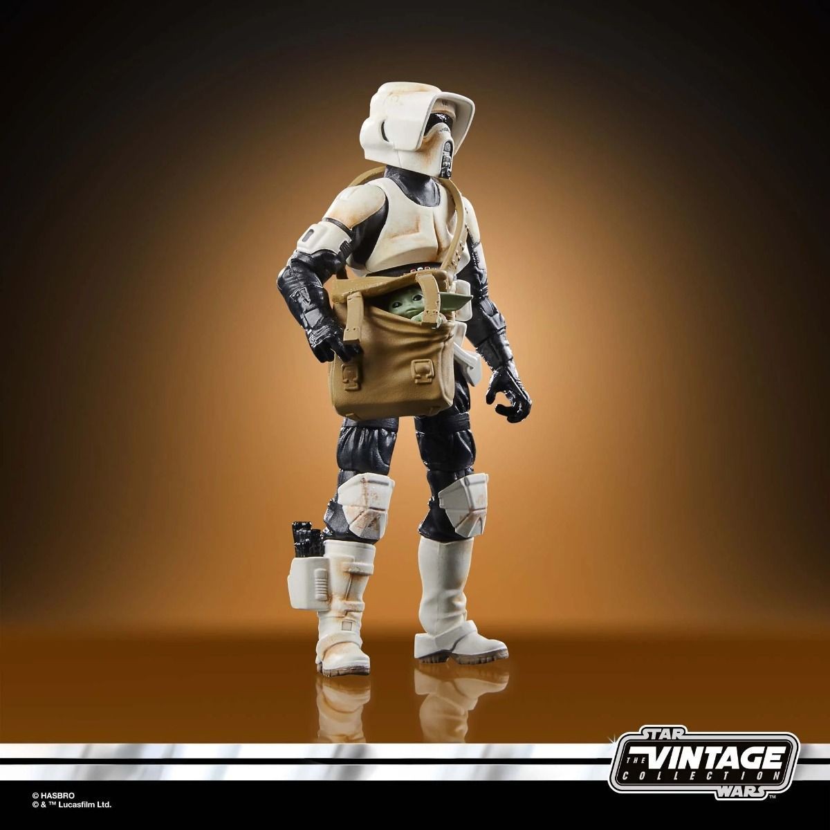 Hasbro - Star Wars The Vintage Collection - Speeder Bike, Scout Trooper e Grogu - Il Mandaloriano