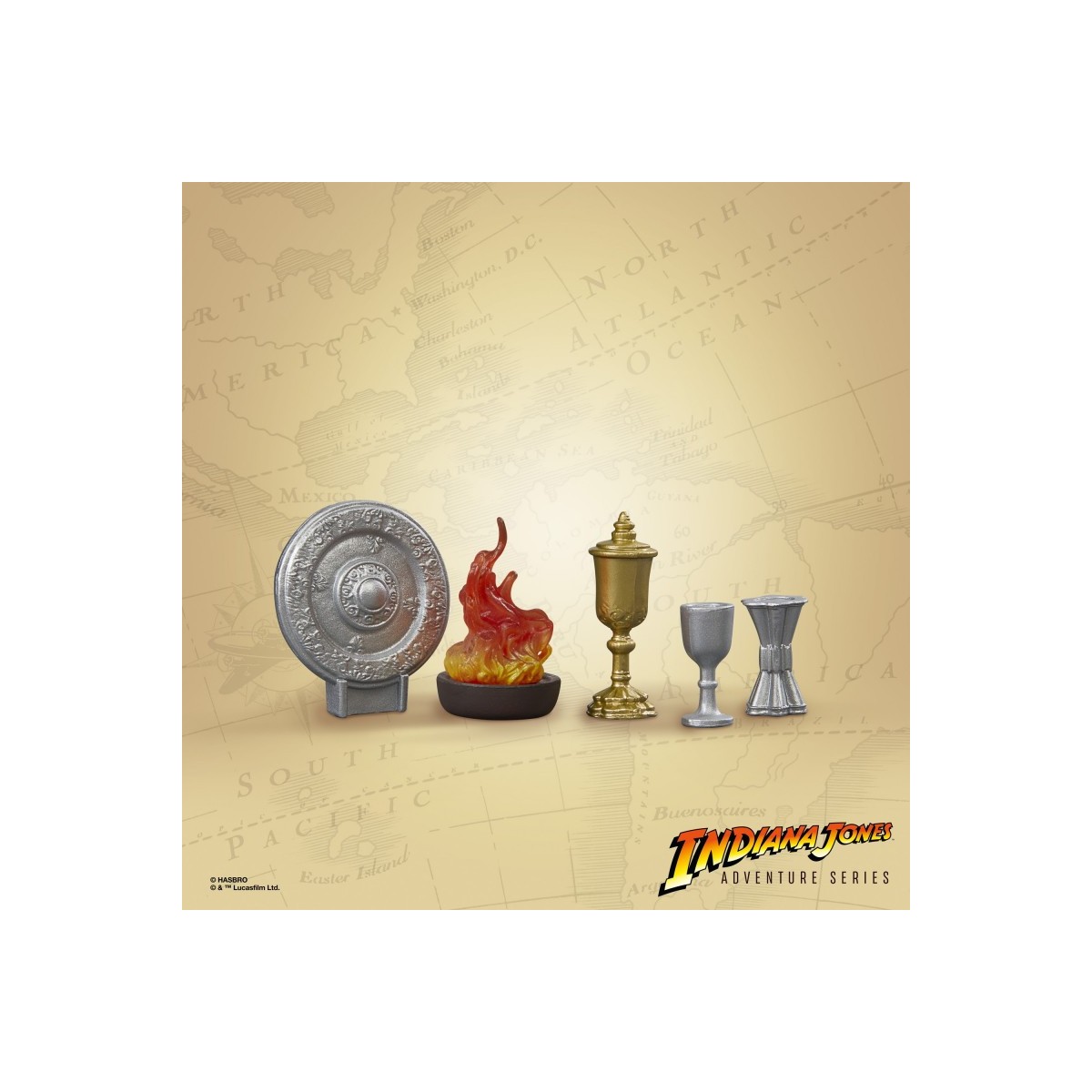 Hasbro - Cavaliere del Graal - Serie Indiana Jones Adventure: Indiana Jones e l'ultima crociata 1/12