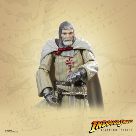 Hasbro - Cavaliere del Graal - Serie Indiana Jones Adventure: Indiana Jones e l'ultima crociata 1/12