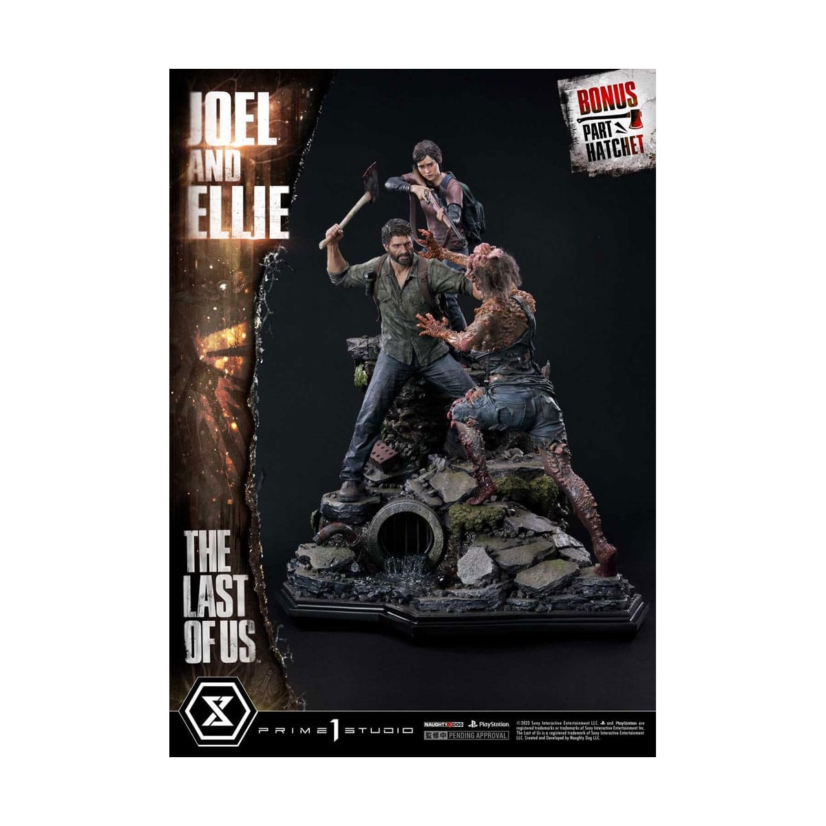 Prime 1 - Joel & Ellie Deluxe Bonus Version (The Last of Us Part I) 1/4 Ultimate Premium Masterline Series
