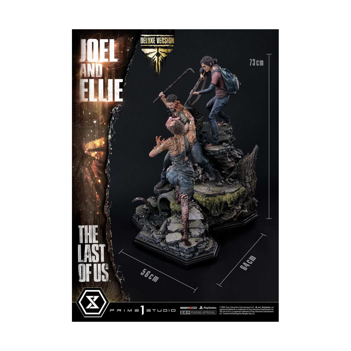 Prime 1 - Joel & Ellie Deluxe Bonus Version (The Last of Us Part I) 1/4 Ultimate Premium Masterline Series