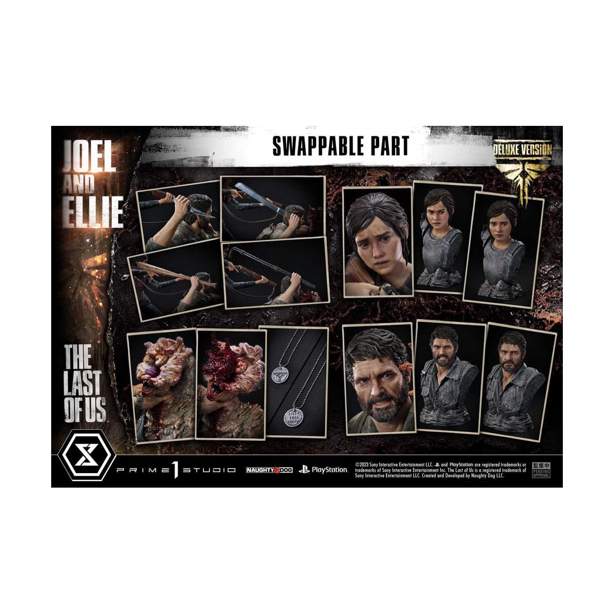 Prime 1 - Joel & Ellie Deluxe Bonus Version (The Last of Us Part I) 1/4 Ultimate Premium Masterline Series