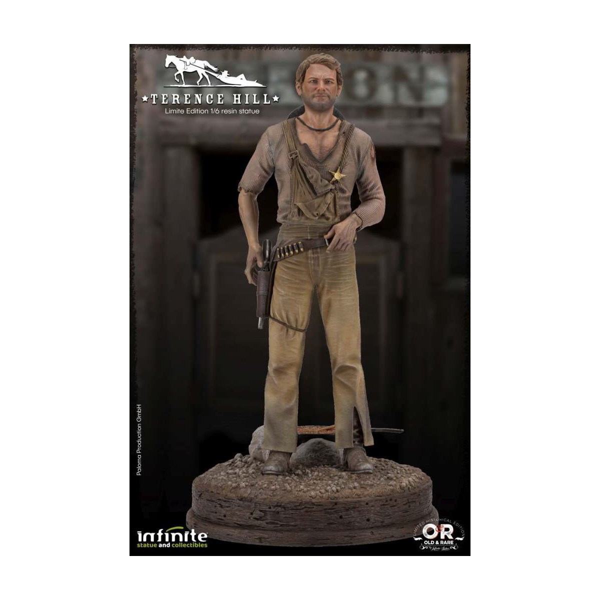 Statua Infinite - Terence Hill - Statua in resina 1/6 OLD&RARE