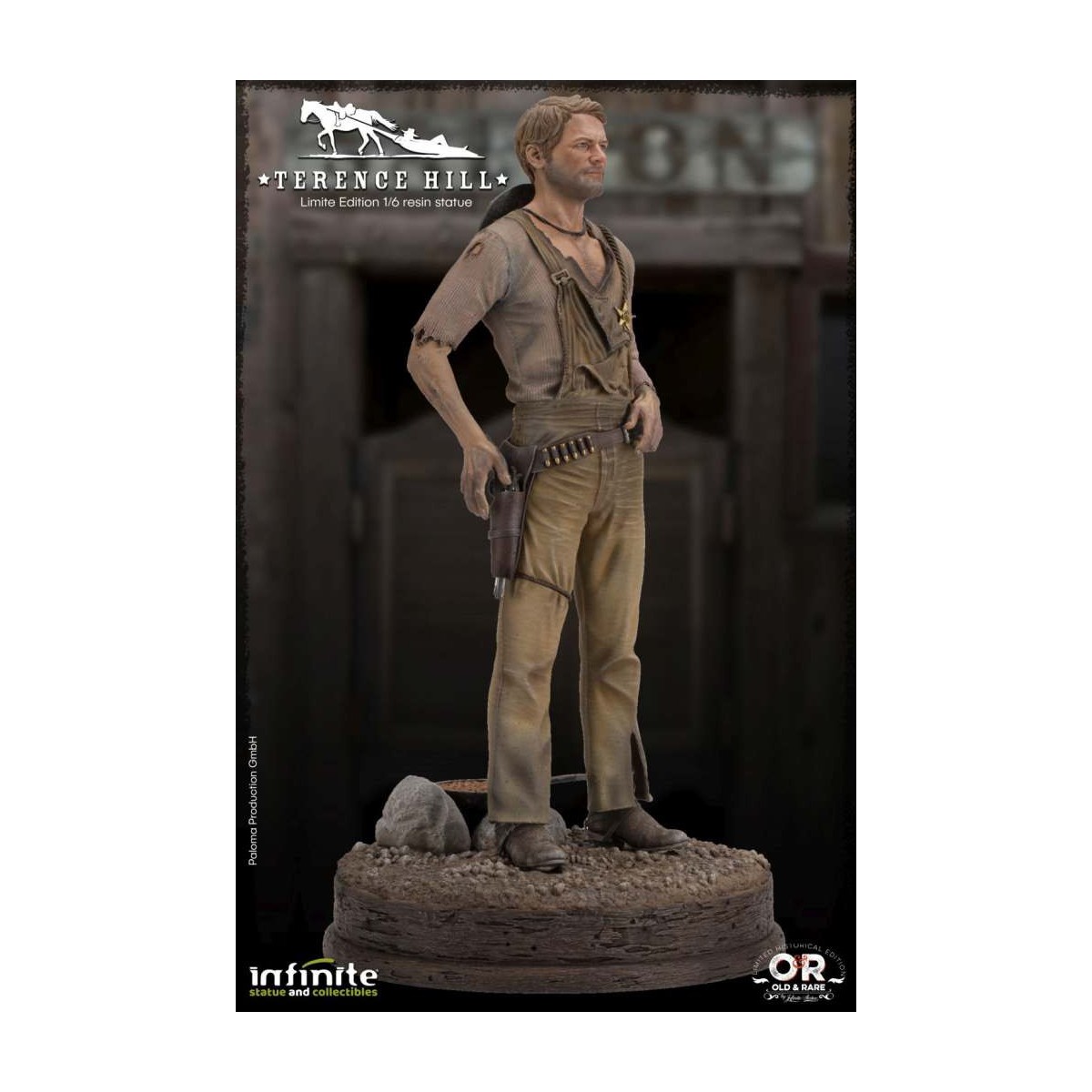 Statua Infinite - Terence Hill - Statua in resina 1/6 OLD&RARE