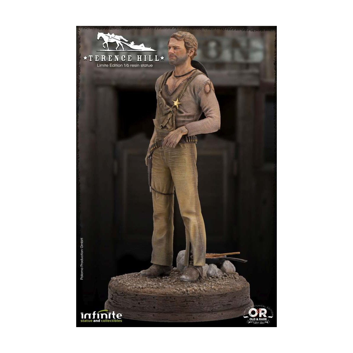 Statua Infinite - Terence Hill - Statua in resina 1/6 OLD&RARE