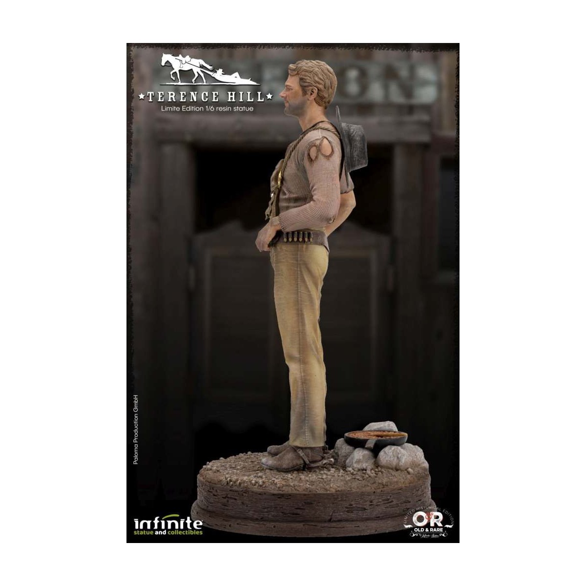 Statua Infinite - Terence Hill - Statua in resina 1/6 OLD&RARE
