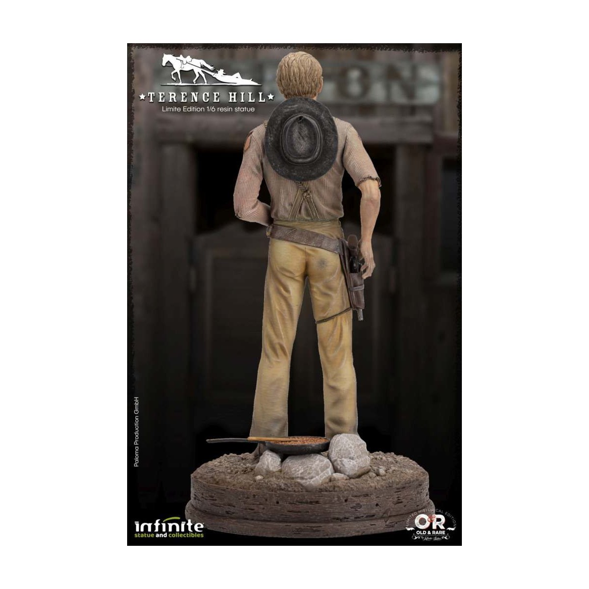 Statua Infinite - Terence Hill - Statua in resina 1/6 OLD&RARE