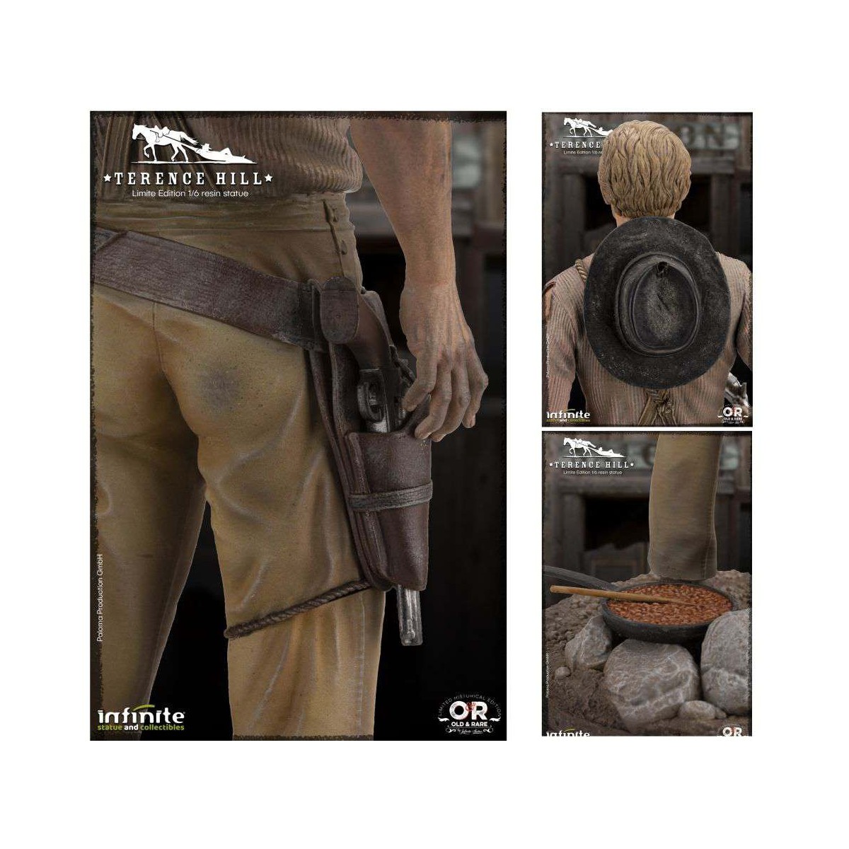 Statua Infinite - Terence Hill - Statua in resina 1/6 OLD&RARE