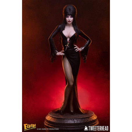 Tweeterhead - Elvira: Mistress of the Dark statua 1/4