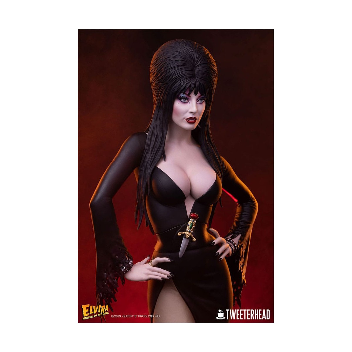 Tweeterhead - Elvira: Mistress of the Dark statua 1/4