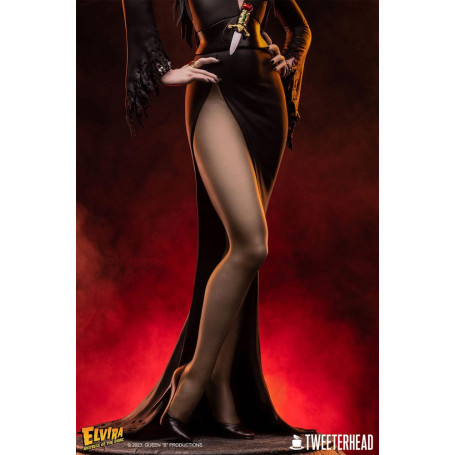 Tweeterhead - Elvira: Mistress of the Dark statua 1/4
