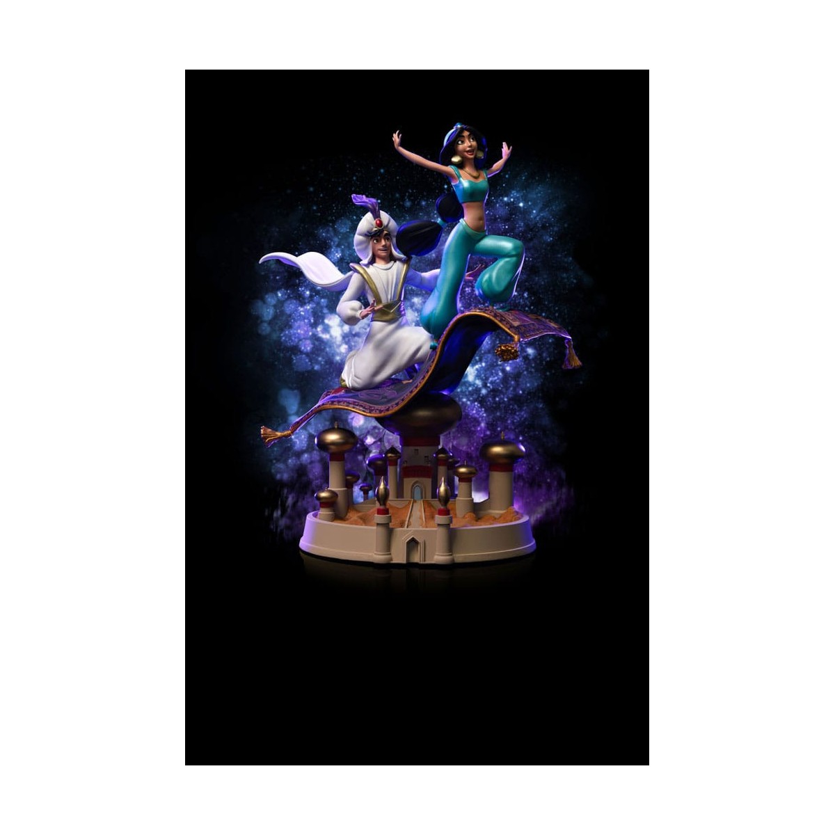 Iron Studios Disney Classics - Aladdin e Jasmine BDS Art Scale 1/10