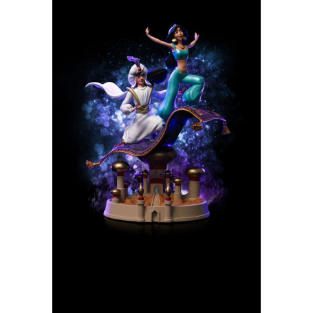 Iron Studios Disney Classics - Aladdin e Jasmine BDS Art Scale 1/10