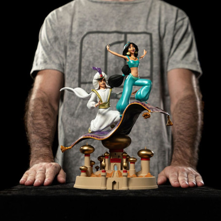 Iron Studios Disney Classics - Aladdin e Jasmine BDS Art Scale 1/10