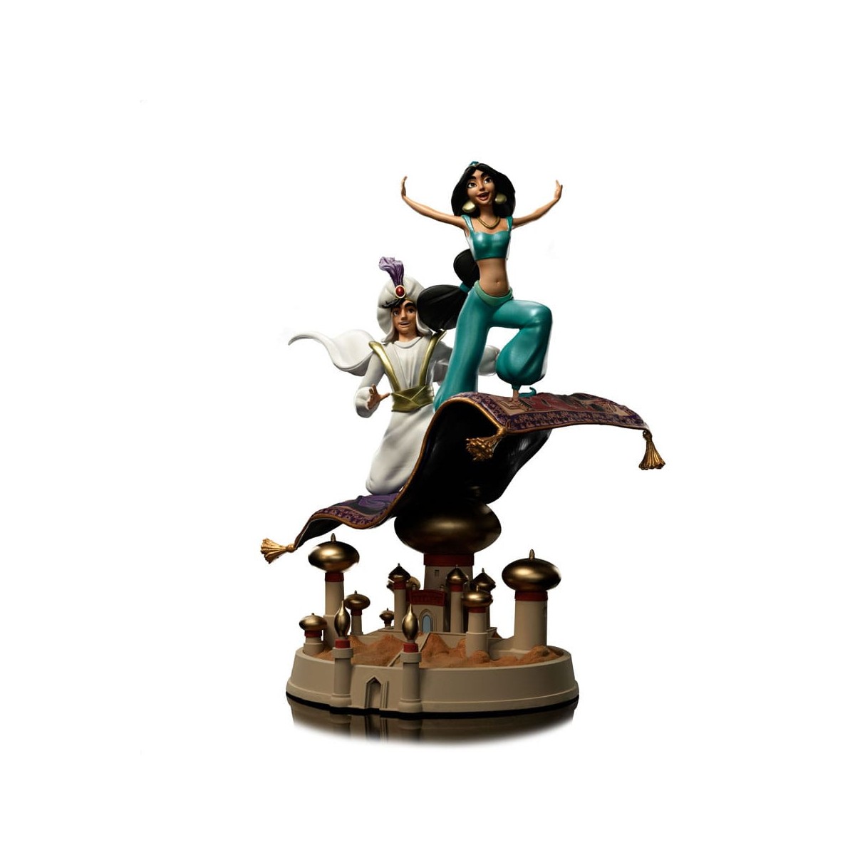 Iron Studios Disney Classics - Aladdin e Jasmine BDS Art Scale 1/10