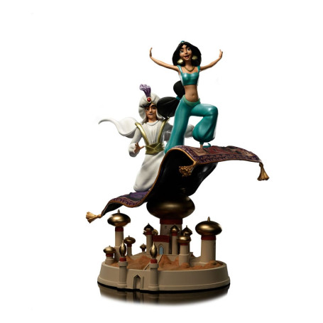 Iron Studios Disney Classics - Aladdin e Jasmine BDS Art Scale 1/10