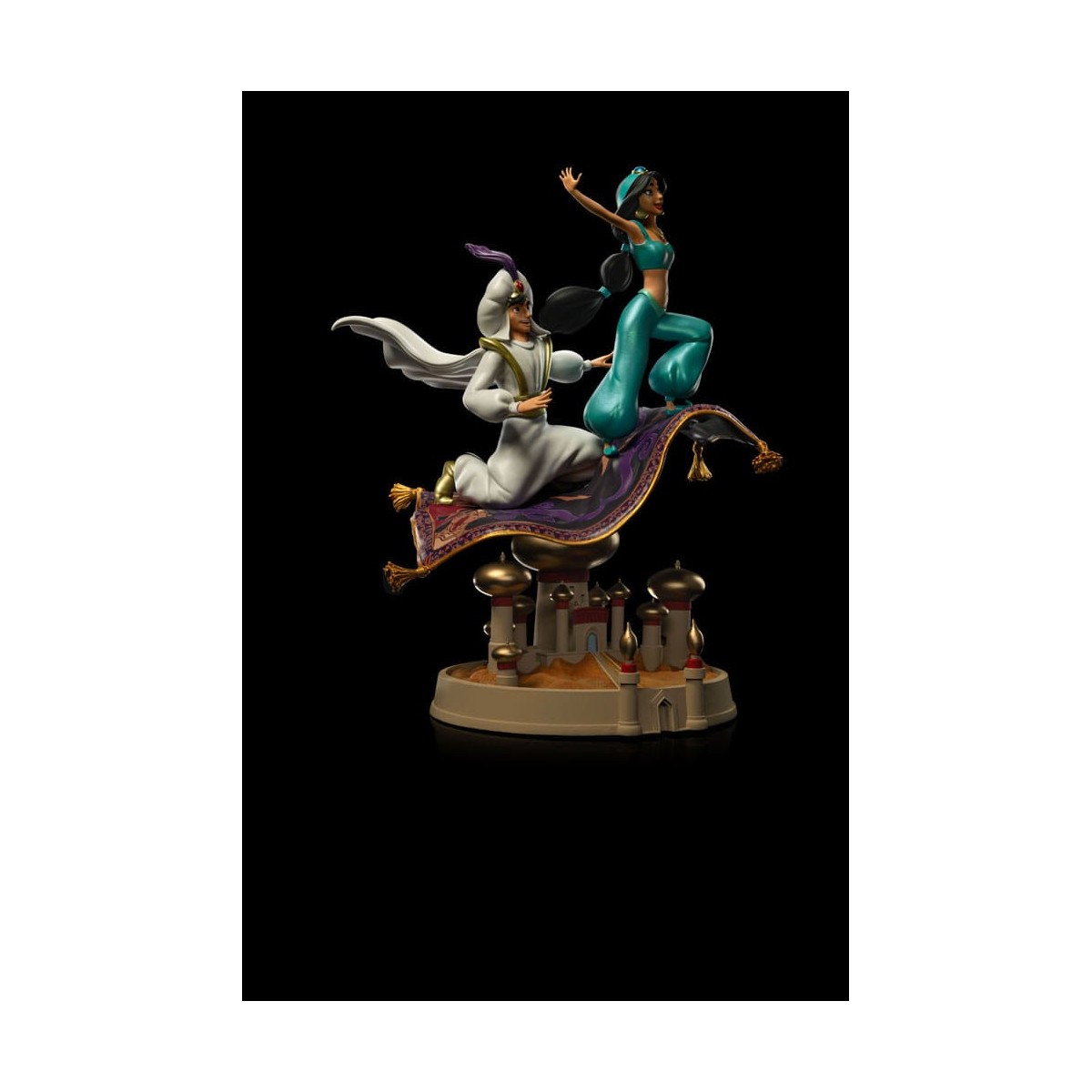Iron Studios Disney Classics - Aladdin e Jasmine BDS Art Scale 1/10