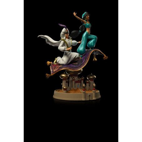 Iron Studios Disney Classics - Aladdin e Jasmine BDS Art Scale 1/10