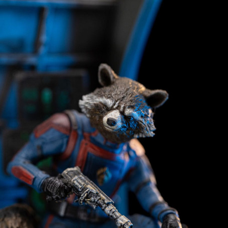 Iron Studios - Guardiani della Galassia Vol. 3 - ROCKET RACOON BDS Art Scale 1/10