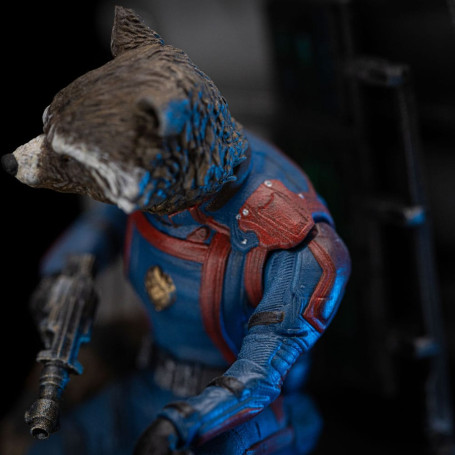 Iron Studios - Guardiani della Galassia Vol. 3 - ROCKET RACOON BDS Art Scale 1/10