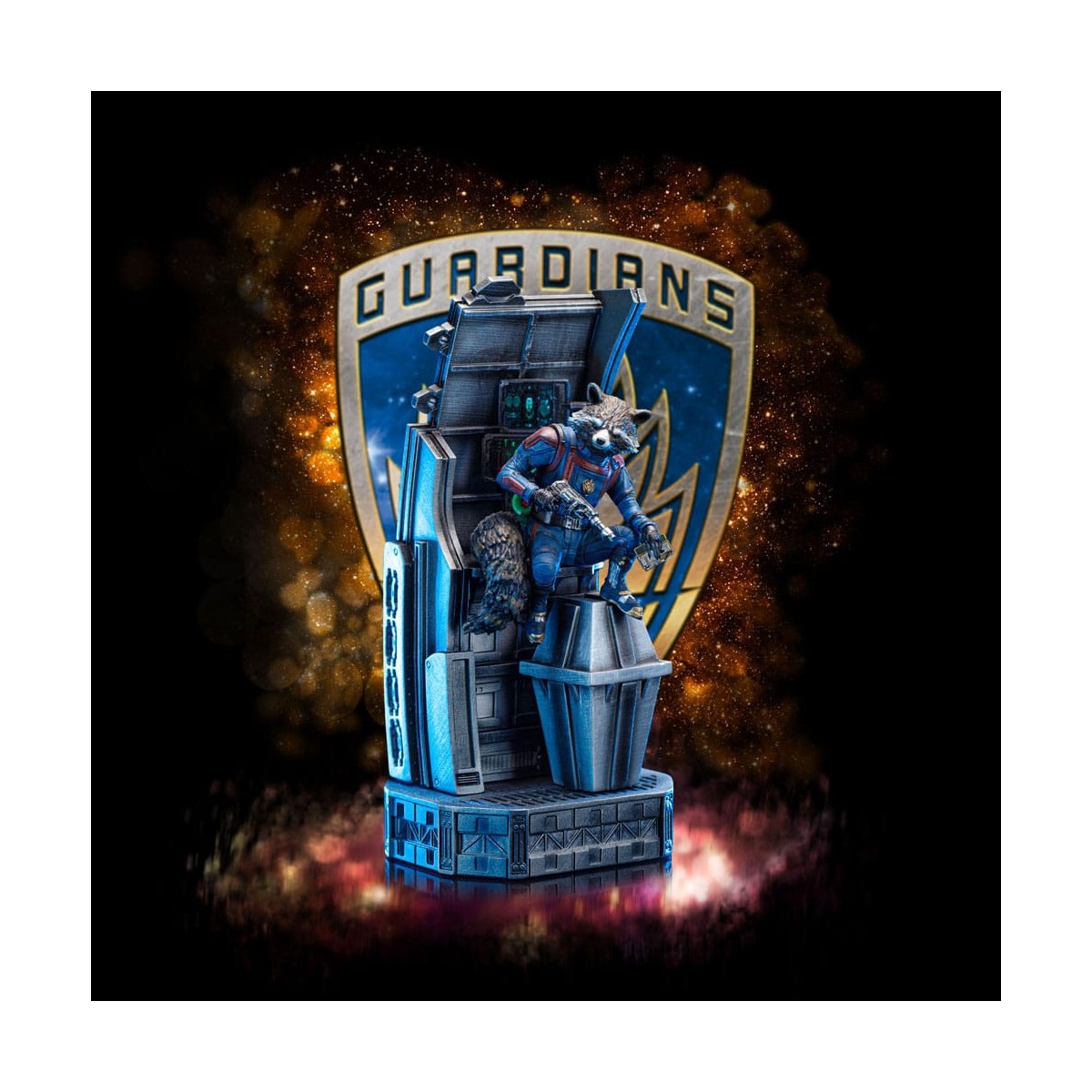 Iron Studios - Guardiani della Galassia Vol. 3 - ROCKET RACOON BDS Art Scale 1/10