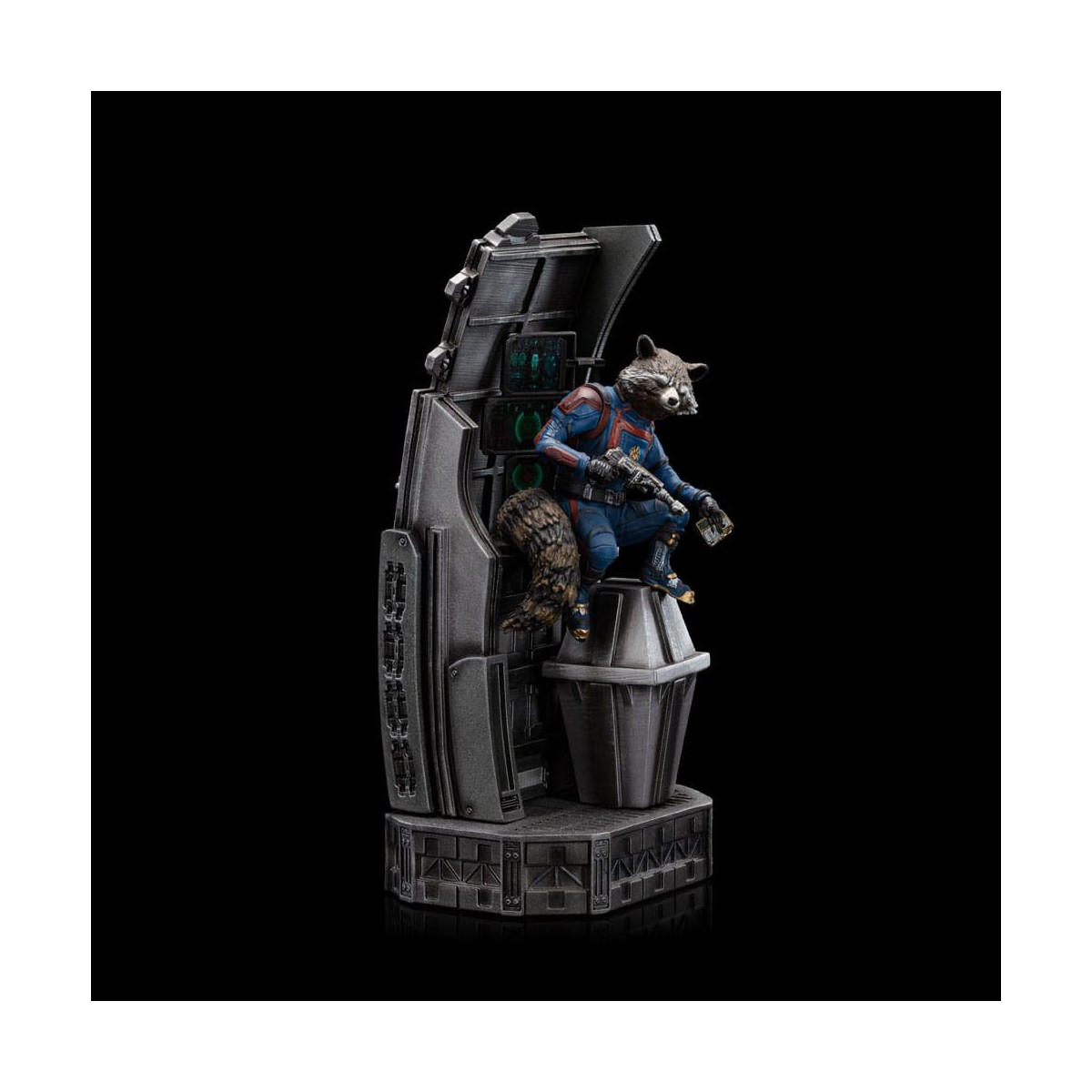 Iron Studios - Guardiani della Galassia Vol. 3 - ROCKET RACOON BDS Art Scale 1/10