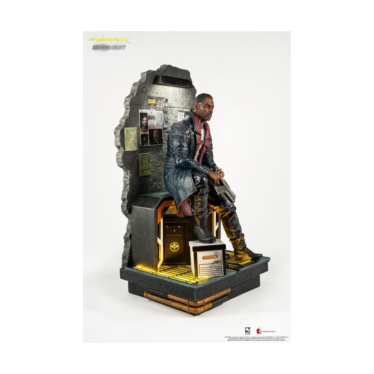 Pure Arts - Statua di Solomon Reed 1/4 in esclusiva - Cyberpunk 2077 Phantom Liberty