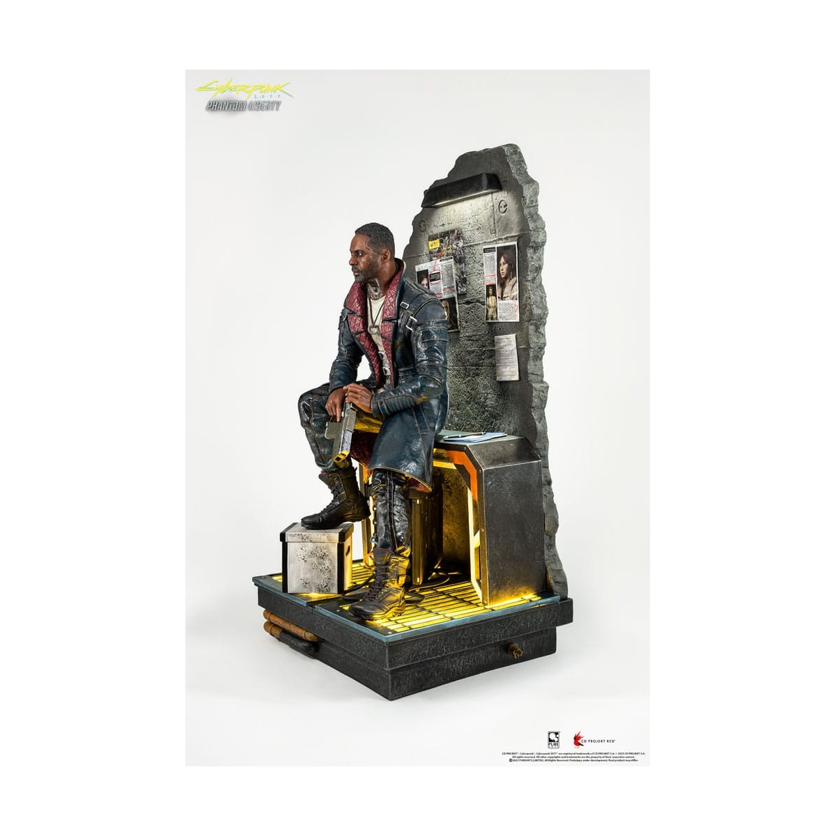 Pure Arts - Statua di Solomon Reed 1/4 in esclusiva - Cyberpunk 2077 Phantom Liberty